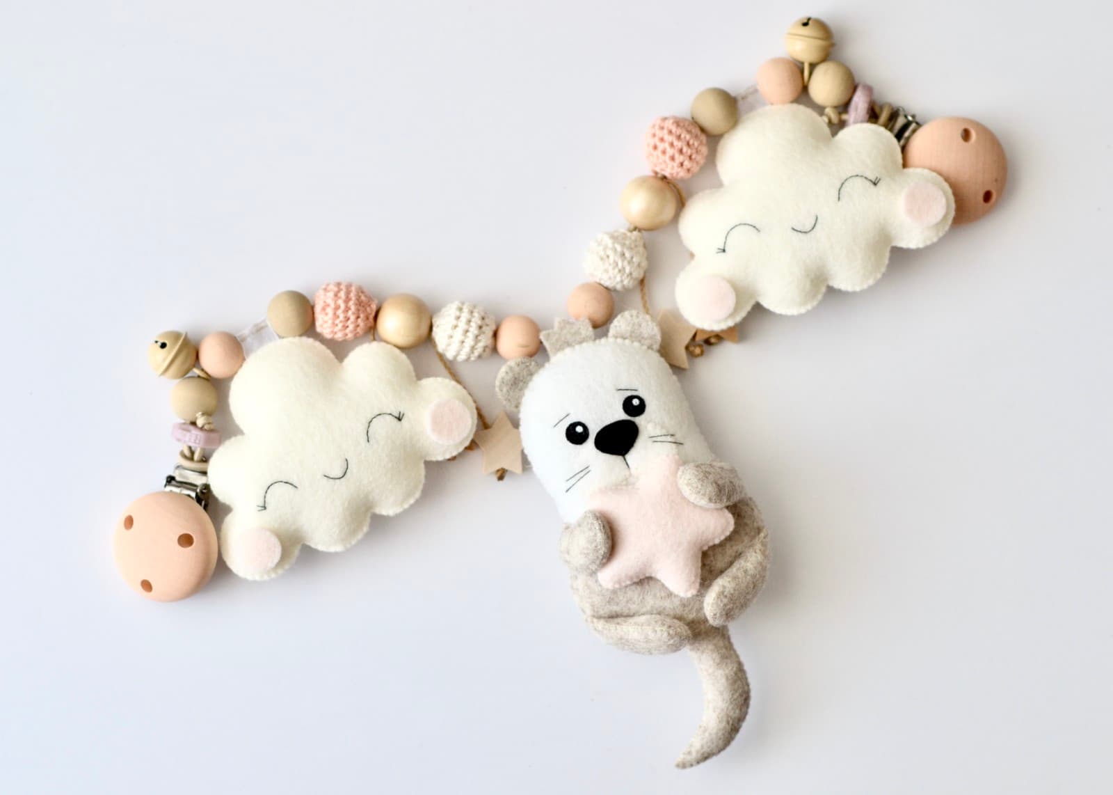 Kinderwagenkette Otter Orange - 2