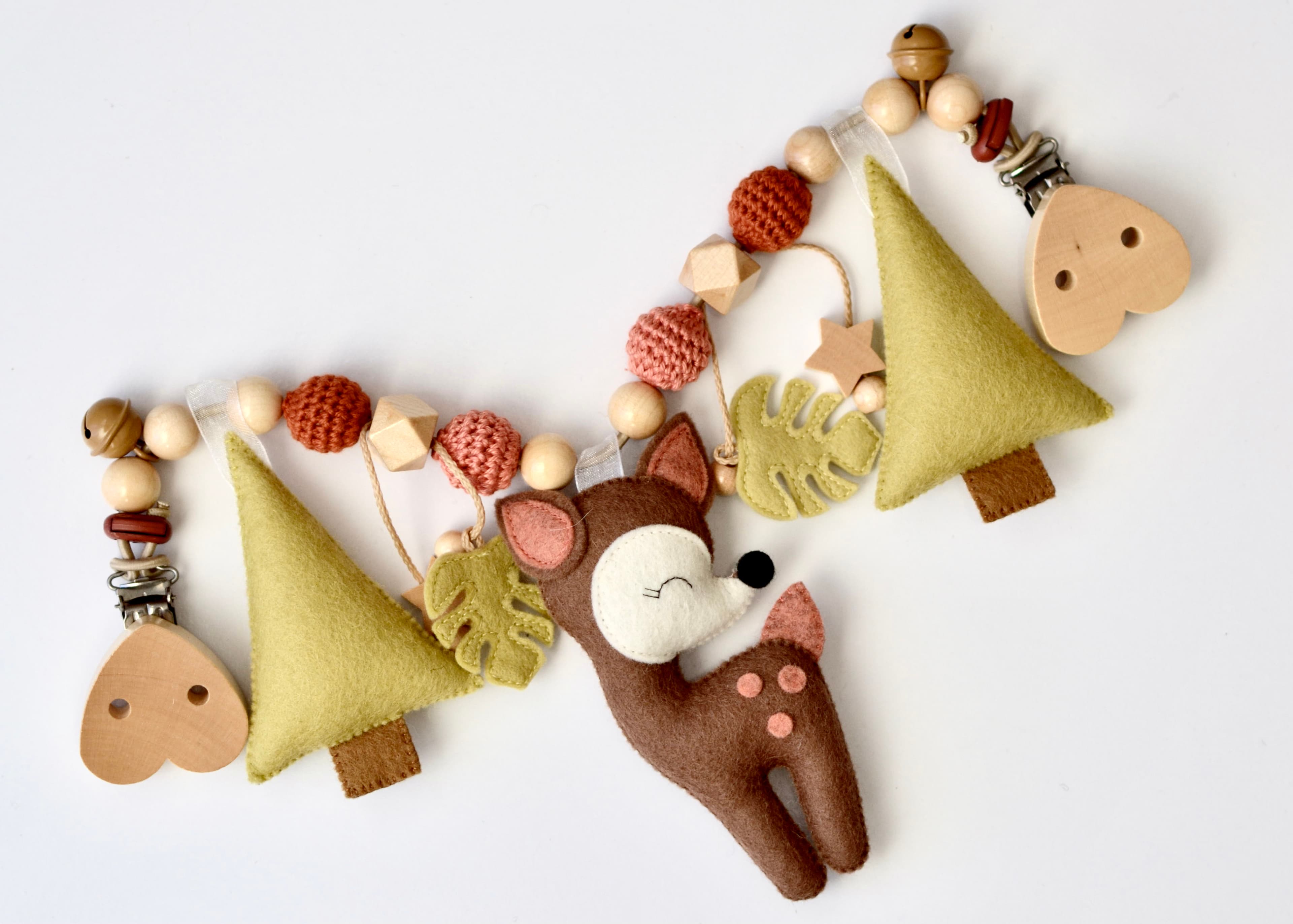 Kinderwagenkette Hirsch und MaxiCosi - 2