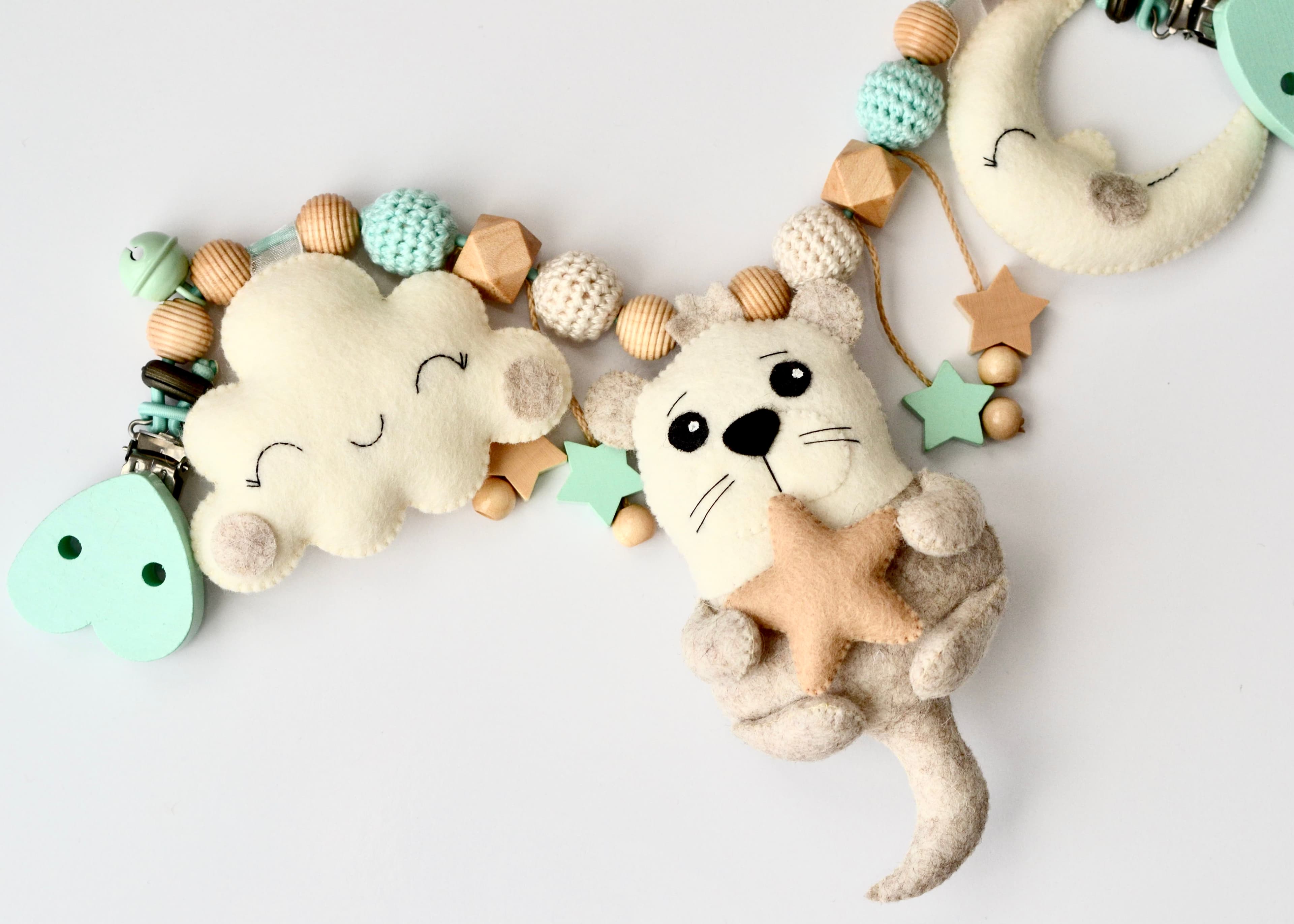 Kinderwagenkette Otter