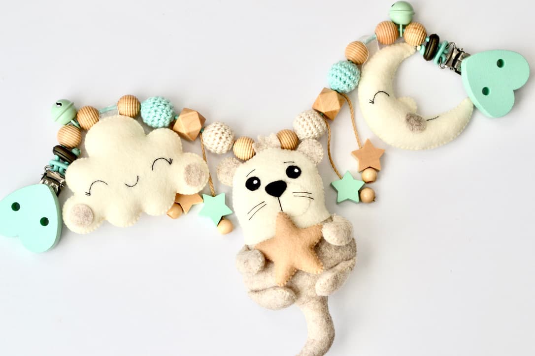 Kinderwagenkette Otter - 4