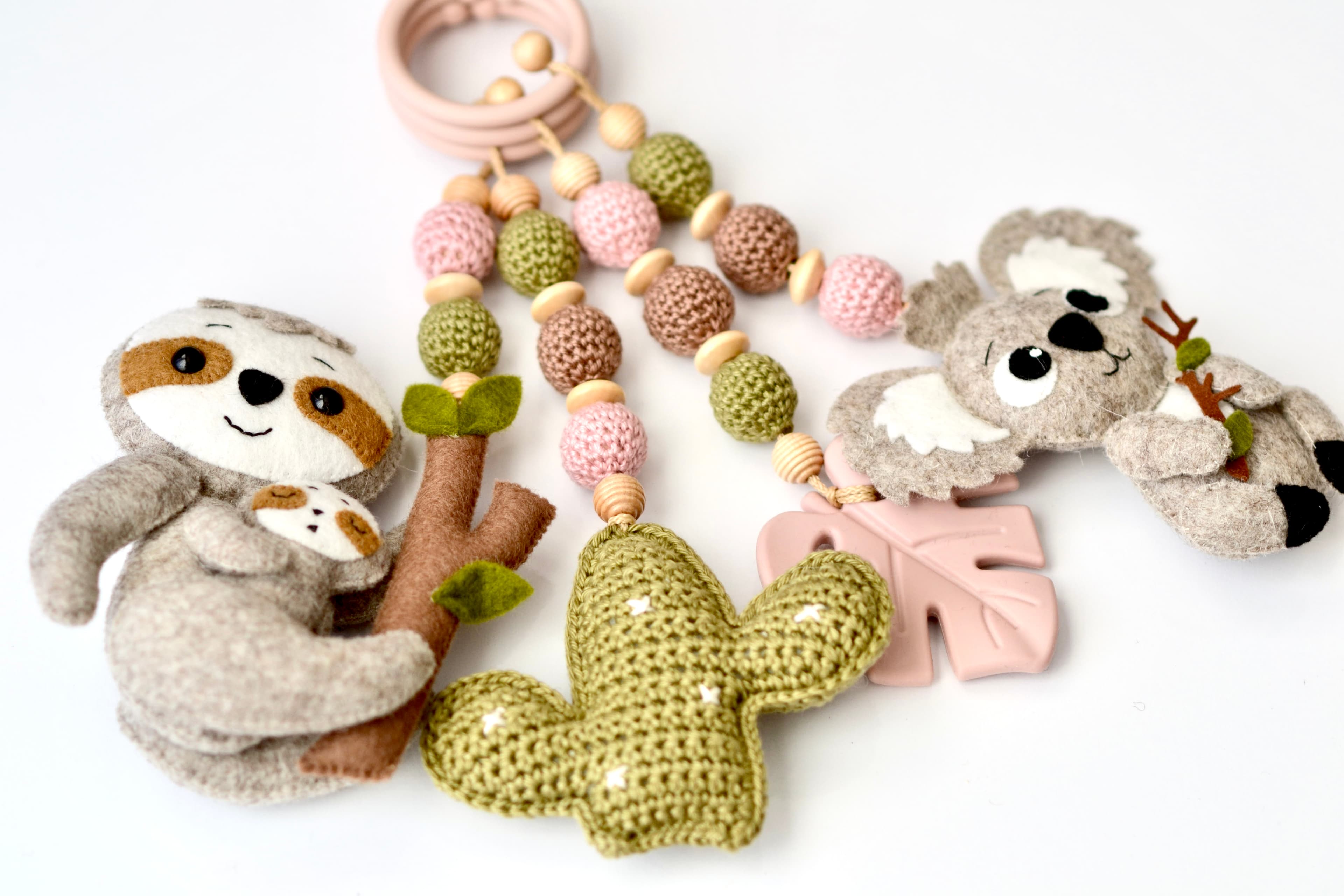 Spielbogen Faultier Koala Kaktus Monstera - 3